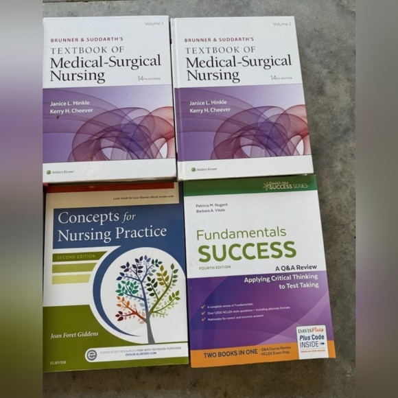 Nursing Textbook Collection Bundle - Picture 2 of 4